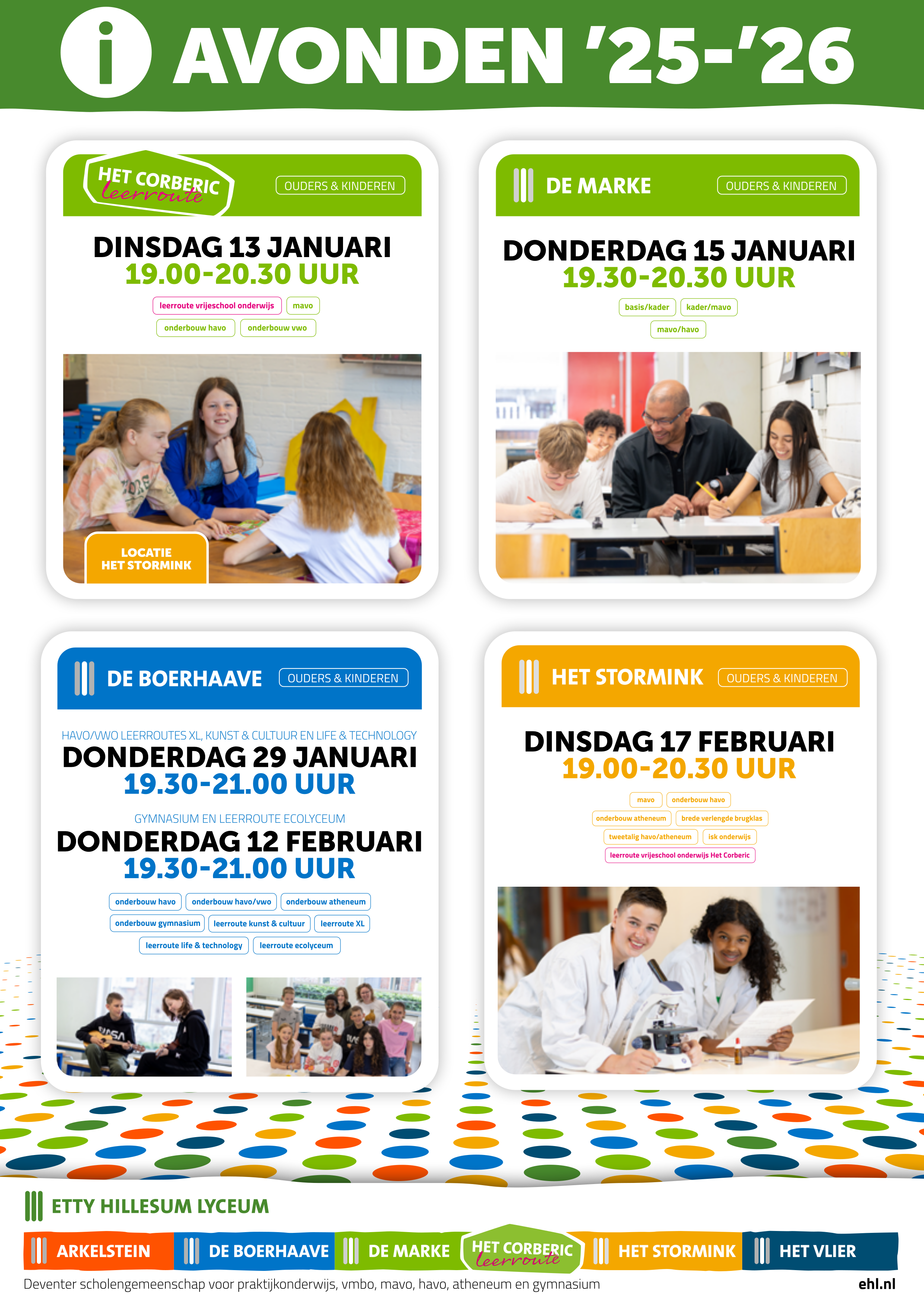 EHL Poster Info avonden 2026